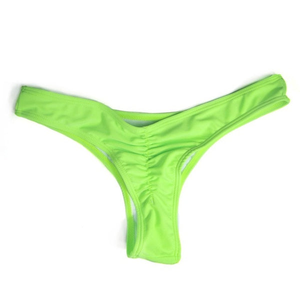 Sexy Brazilian Mini Thong V Shape G-String Bikini Beach Underwear Swimwear Briefs Swimsuit Panties