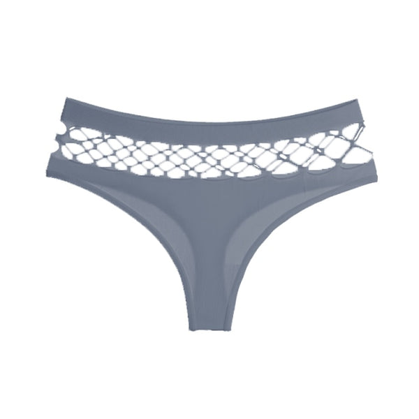 TERMEZY Hollow Out Lingerie Europe Seamless Sexy Panties Women  Elasticity Underwear Temptation Middle-waist G String Underpant